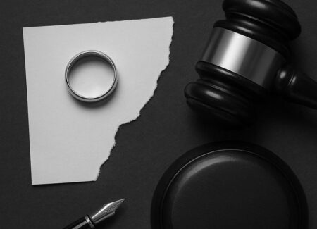 Black and white photo of a Nigerian couple separating after a broken engagement — used to represent breach of promise to marry.